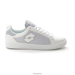 1973 amf evo vi neto blanco/gris vapor Lotto hombre zapatos V0XJHB64