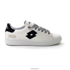 autógrafo blanco/todo negro Lotto hombre zapatos V0XJHB14
