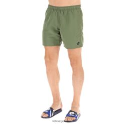 básico corto de playa verde olivino Lotto hombre vestir V0XJHB635