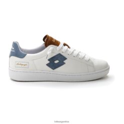 bloque de autógrafos blanco/azul ciudadela/marrón caucho Lotto hombre zapatos V0XJHB2