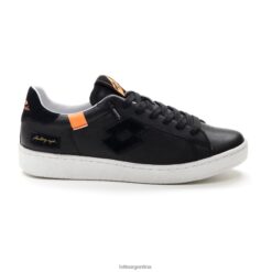bloque de autógrafos todo negro/naranja fluo 2 Lotto hombre zapatos V0XJHB28
