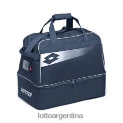 bolsa de futbol omega jr ii azul marino/todo blanco Lotto niños accesorios V0XJHB1233