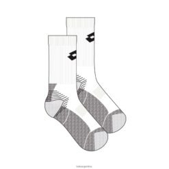 calcetín de tenis ii blanco brillante Lotto hombre accesorios V0XJHB677