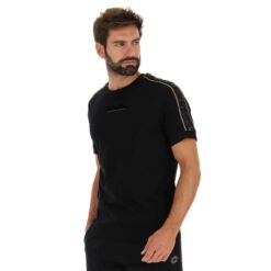 camiseta Athletica Classic IV JS todo negro Lotto hombre vestir V0XJHB379