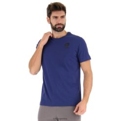 camiseta basica peonía azul Lotto hombre vestir V0XJHB456
