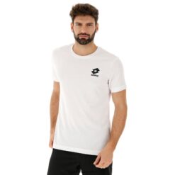 camiseta bs js blanco brillante Lotto hombre vestir V0XJHB423