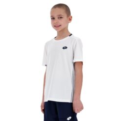 camiseta escuadrón b blanco brillante Lotto niños vestir V0XJHB1166