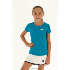 camiseta escuadrón g mosaico azul Lotto niños vestir V0XJHB1170