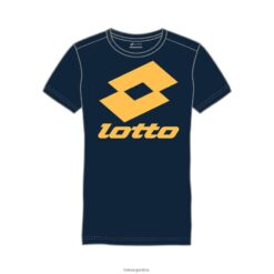 camiseta inteligente b ii js Azul marino Lotto niños vestir V0XJHB1140