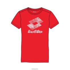 camiseta inteligente b iii llama roja Lotto niños vestir V0XJHB1143