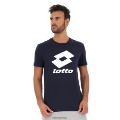 camiseta inteligente ii js Azul marino Lotto hombre vestir V0XJHB392