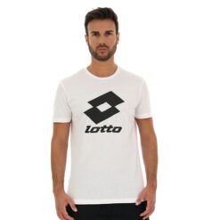 camiseta inteligente ii js blanco brillante Lotto hombre vestir V0XJHB407