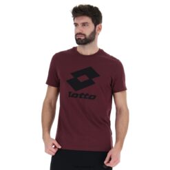 camiseta inteligente ii js viñedo dk rojo Lotto hombre vestir V0XJHB399