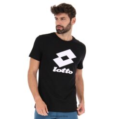 camiseta inteligente iii todo negro Lotto hombre vestir V0XJHB403