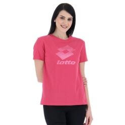 camiseta inteligente w ii js rosa fucsia Lotto mujer vestir V0XJHB906