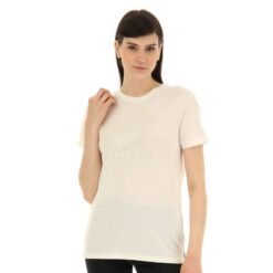 camiseta inteligente w iii blanco caramelo Lotto mujer vestir V0XJHB922