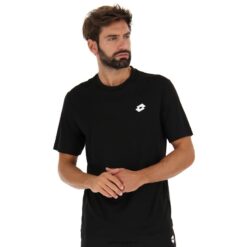 camiseta msp todo negro Lotto hombre vestir V0XJHB466
