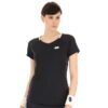 camiseta squadra w ii pl todo negro Lotto mujer vestir V0XJHB927