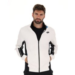 chaqueta squadra ii blanco brillante/todo negro Lotto hombre vestir V0XJHB275