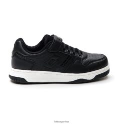 cohete amf ii lth cl s todo negro Lotto niños zapatos V0XJHB1064