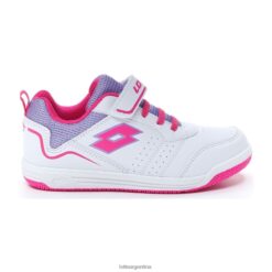 conjunto ace amf xiv cl sl todo blanco/fucsia dinámico/violeta paisley Lotto niños zapatos V0XJHB1075