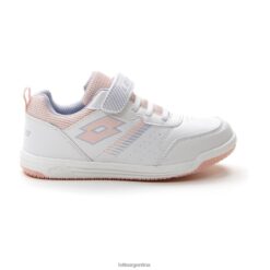 conjunto as amf xviii cl s blanco/látigo melocotón/celestial 9381 Lotto niños zapatos V0XJHB1077