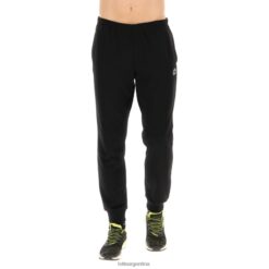 costilla del puño del pantalón msc todo negro Lotto hombre vestir V0XJHB336