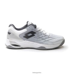 espejismo 100 cly todo blanco/asfalto/metal plateado 2 Lotto hombre zapatos V0XJHB96