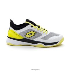 espejismo 200 cly todo blanco/amarillo neón/todo negro Lotto hombre zapatos V0XJHB115
