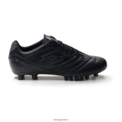 estadio 300 iii fg todo negro/asfalto Lotto hombre zapatos V0XJHB172