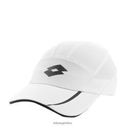 gorra de tenis mujer blanco brillante/todo negro Lotto mujer accesorios V0XJHB1033