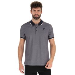 polo firenze azul marino/blanco brillante Lotto hombre vestir V0XJHB564