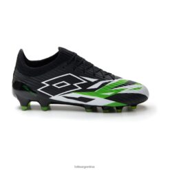 solista 200 vi fg todo negro/todo blanco/verde primavera Lotto hombre zapatos V0XJHB155