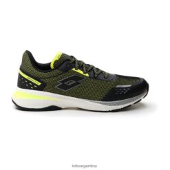 speedevo 500ii todo negro/titán gravedad/verde acacia Lotto hombre zapatos V0XJHB222