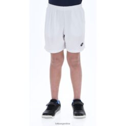 squadra b ii corto7 pl blanco brillante Lotto niños vestir V0XJHB1220