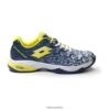 superrápida 200 iii todo blanco/amarillo ácido/denim oscuro Lotto hombre zapatos V0XJHB205