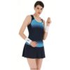 top con vestido iv 2 atolón azul/azul marino Lotto mujer vestir V0XJHB1004