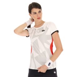 top diez w iii tee prt2 pl Deportes Lotto mujer vestir V0XJHB944